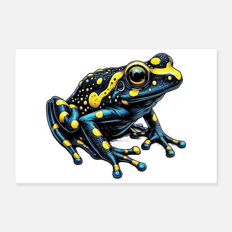 Frosch Poster 30x20 cm