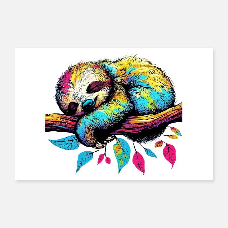 Paresse Poster 30 x 20 cm