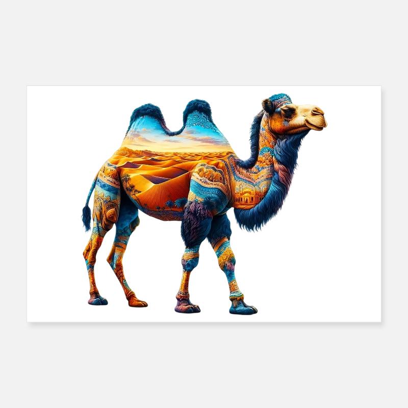 Kamel Poster 30x20 cm