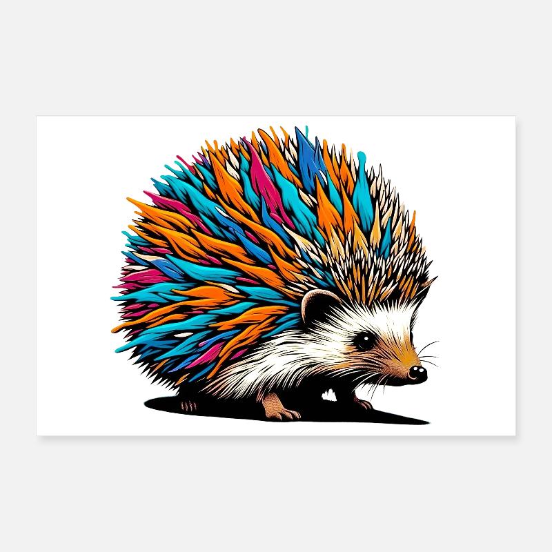 Igel Poster 30x20 cm