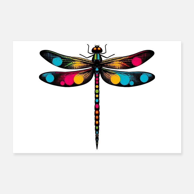 Libellule Poster 30 x 20 cm