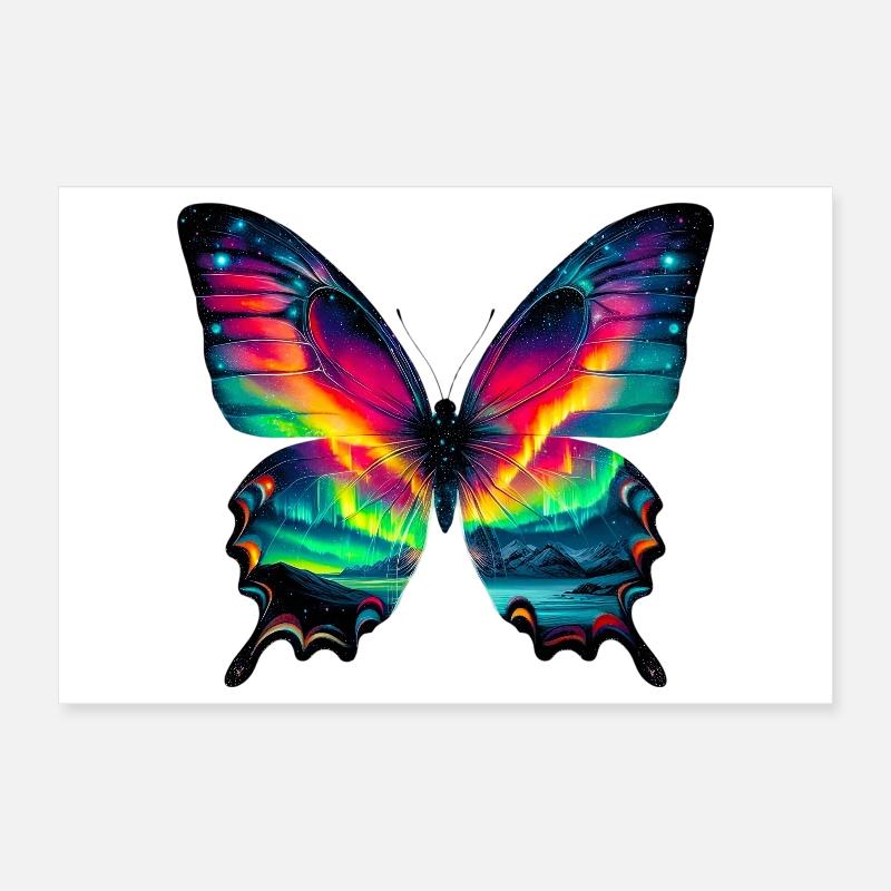 Butterfly Poster 12" x 8" (30x20 cm)