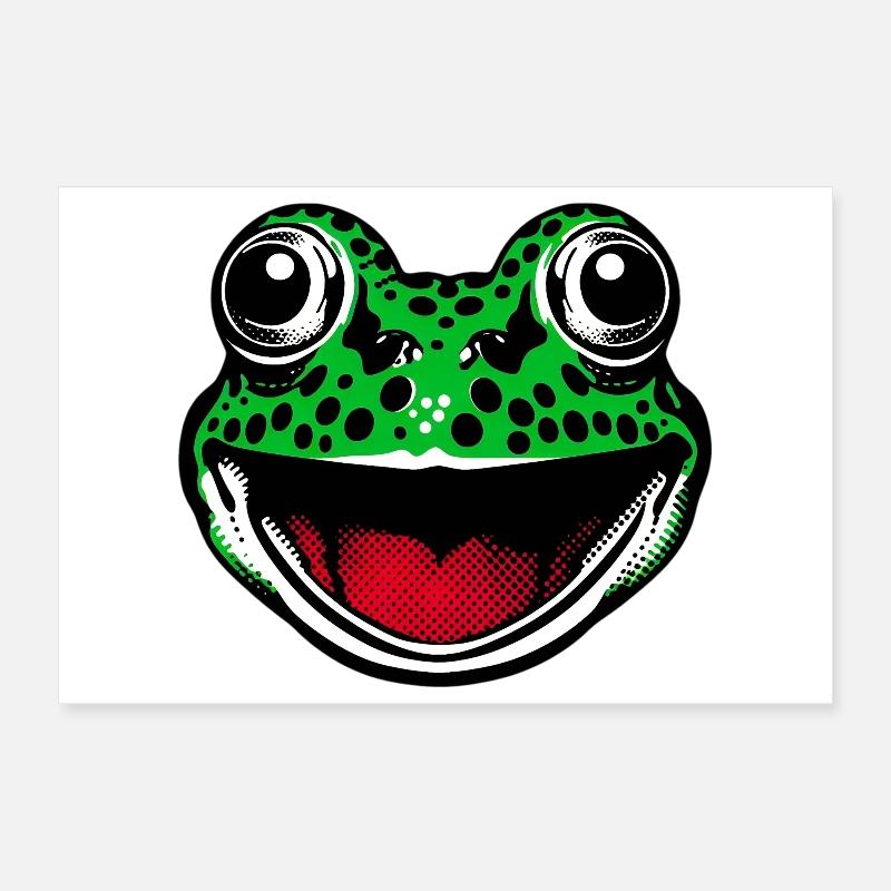 Grenouille Poster 30 x 20 cm
