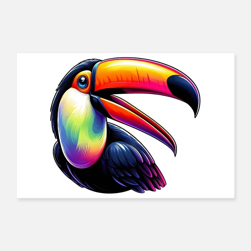 Tukan Poster 30x20 cm