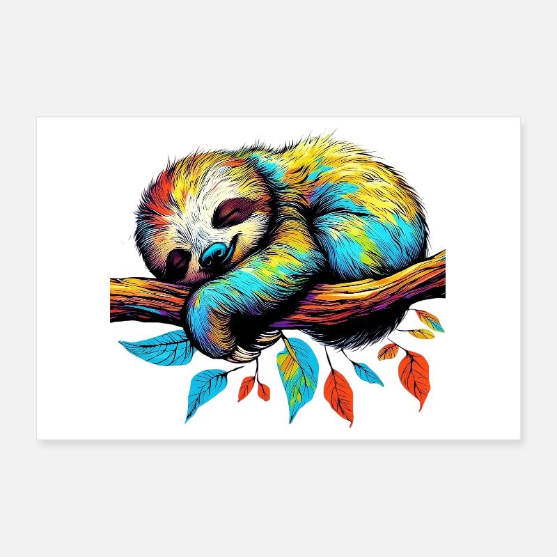 Paresse Poster 30 x 20 cm