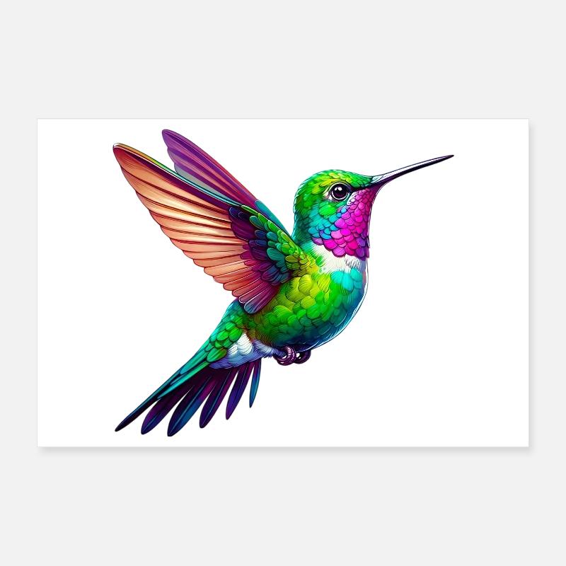 Colibri Poster 30 x 20 cm