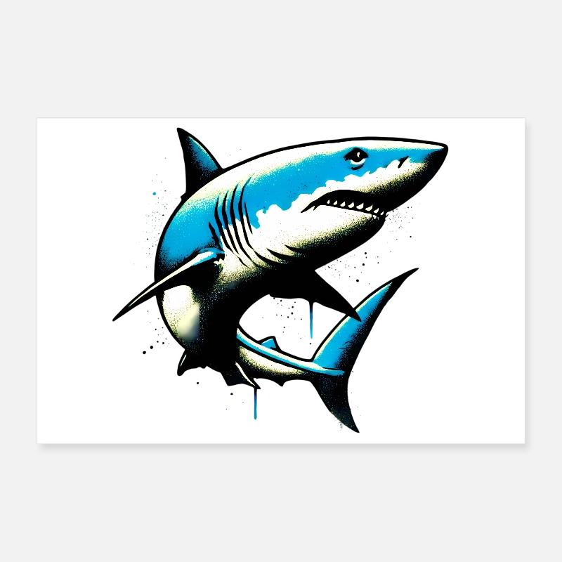 Hai Poster 30x20 cm
