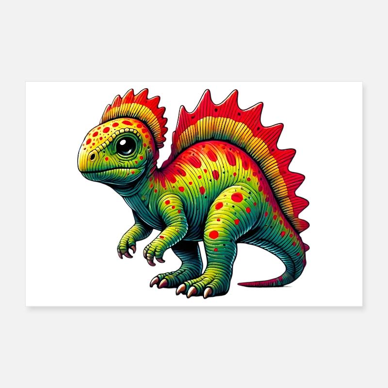 Dinosaurier Poster 30x20 cm