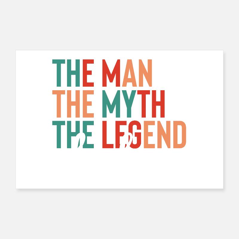 Papa - Der Mann, der Mythos, die Legende Poster 30x20 cm