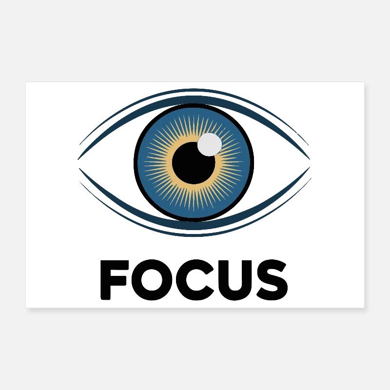 Celestial Eye Sunburst Design Poster 12" x 8" (30x20 cm)