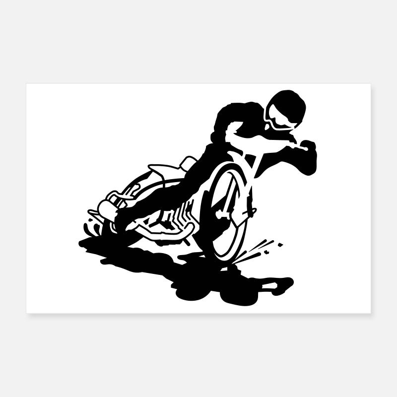 Motocross Poster 30 x 20 cm