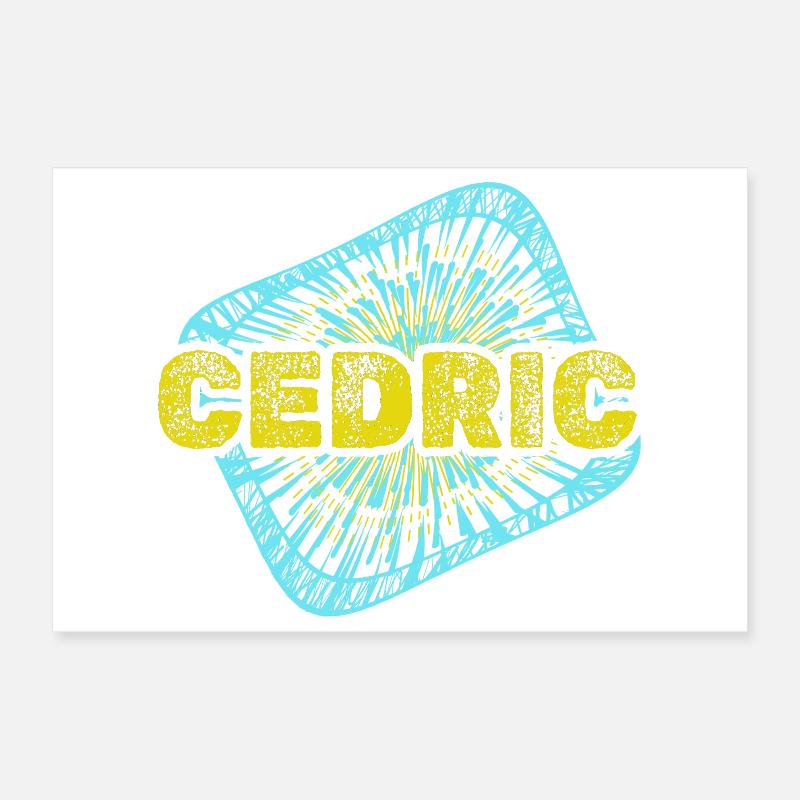 Cedric comme temps libre Poster 30 x 20 cm