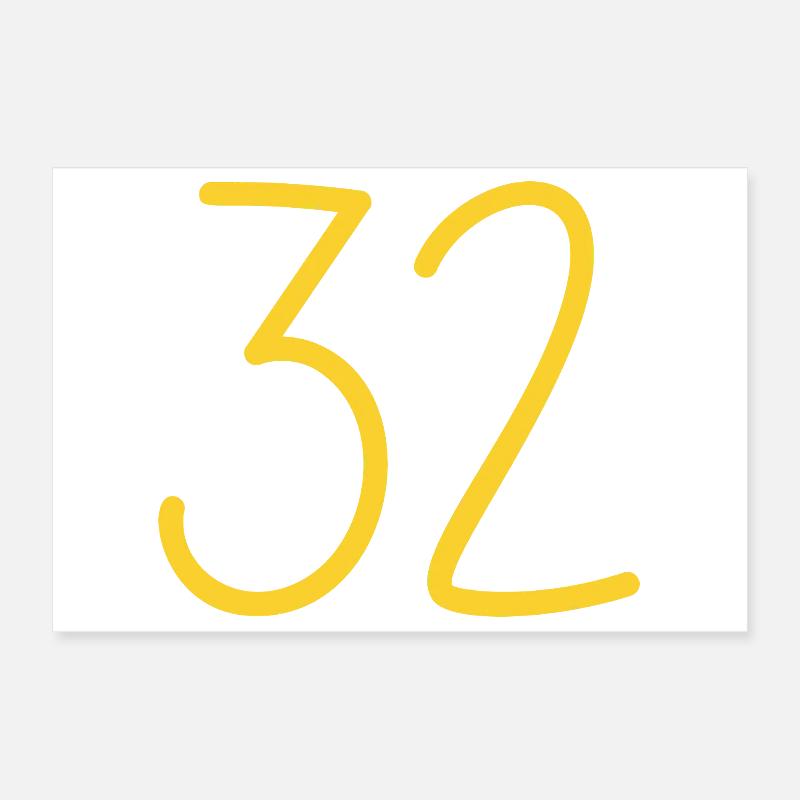 32 Poster 30 x 20 cm