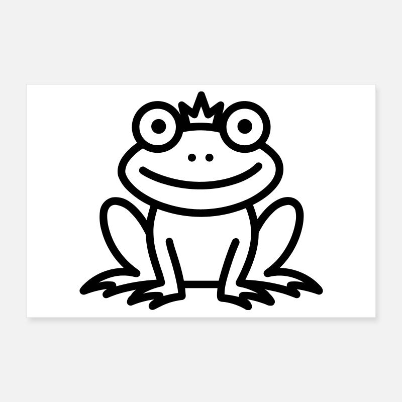 grenouille Poster 30 x 20 cm