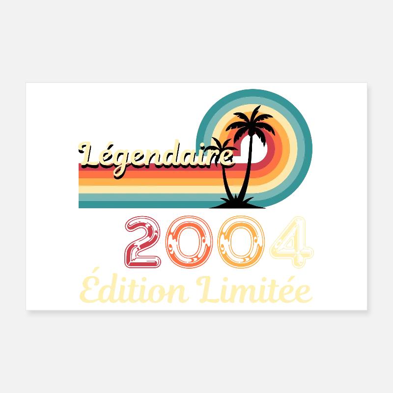Légendaire 2004, édition limitée Poster 30 x 20 cm
