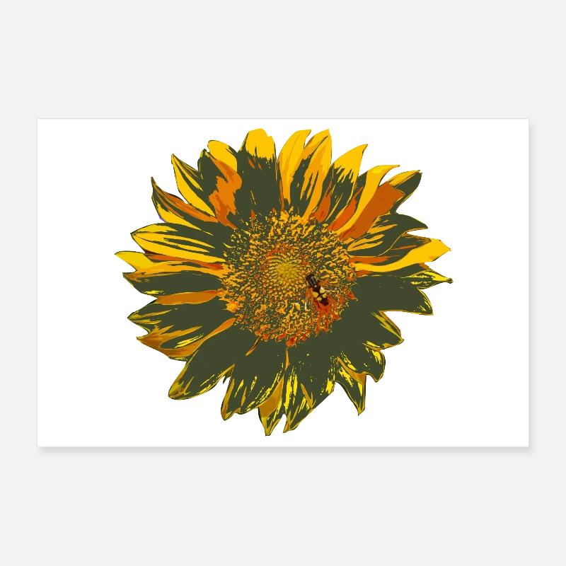 sonnenblume Poster 30x20 cm