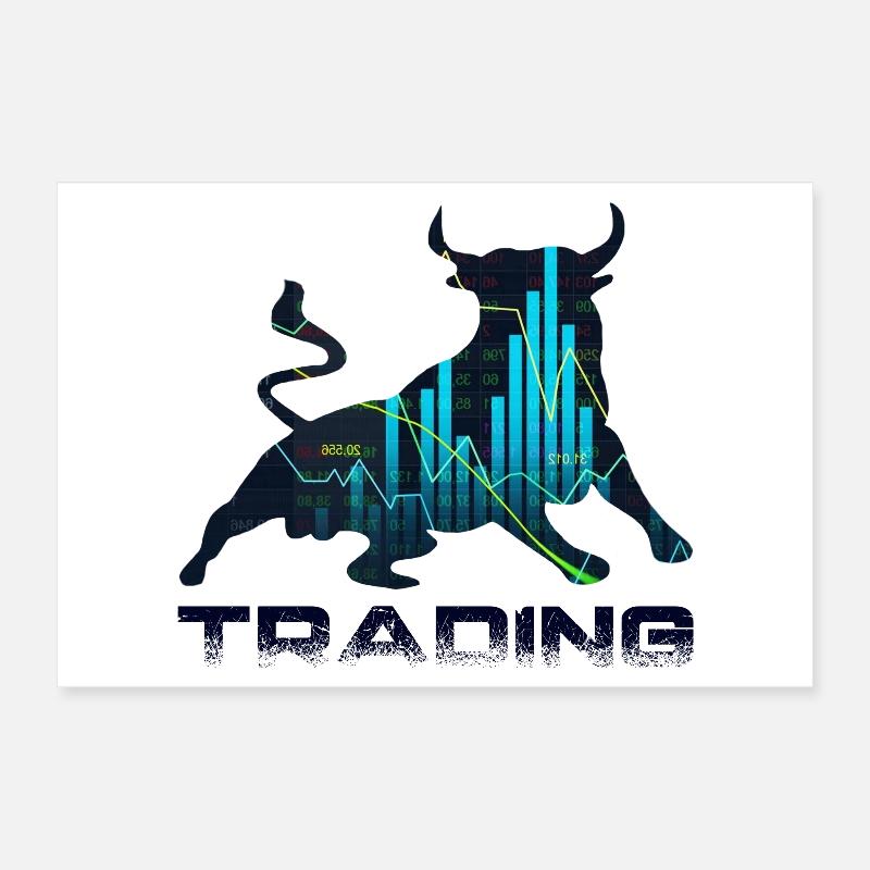 Trading Poster 12" x 8" (30x20 cm)