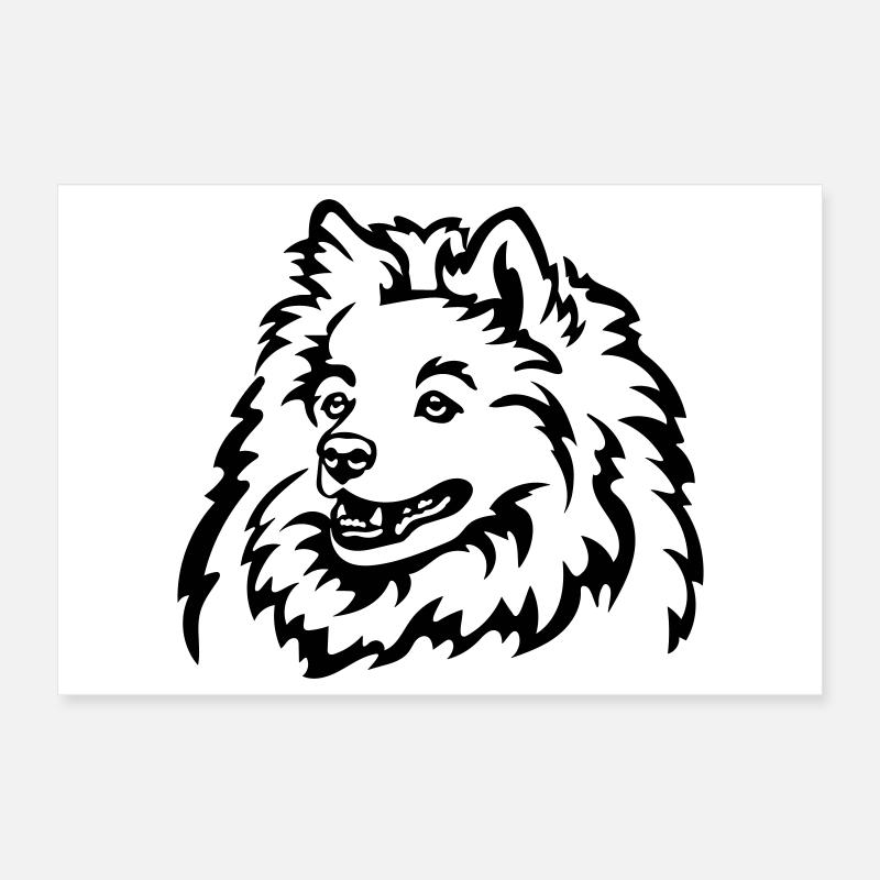 Spitz Kopf Poster 30x20 cm