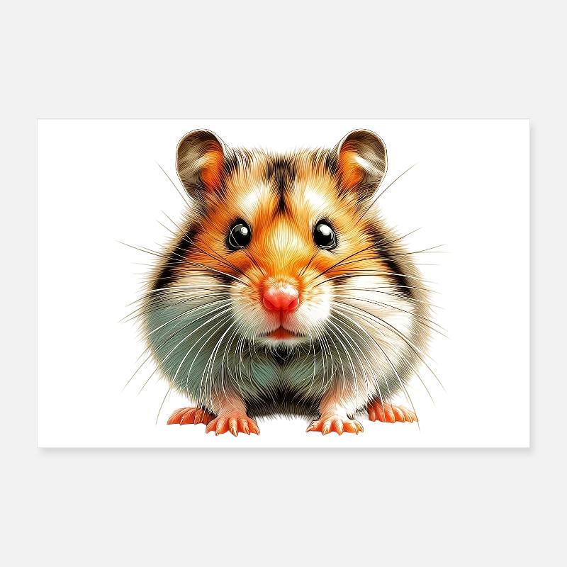 Hamster Poster 30 x 20 cm