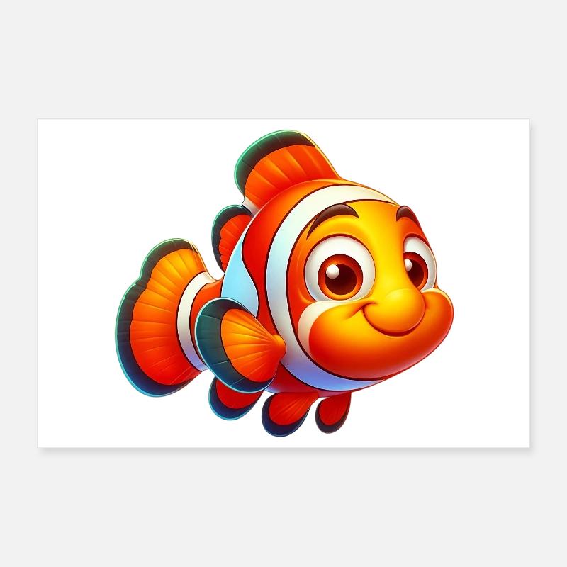 Clownfische Poster 30x20 cm