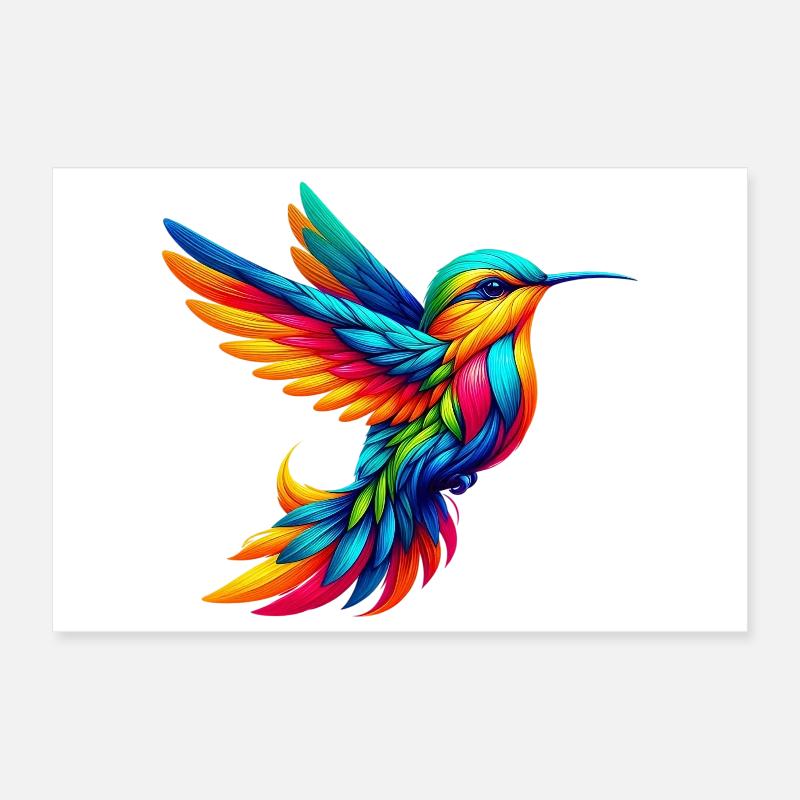 Colibri Poster 30 x 20 cm