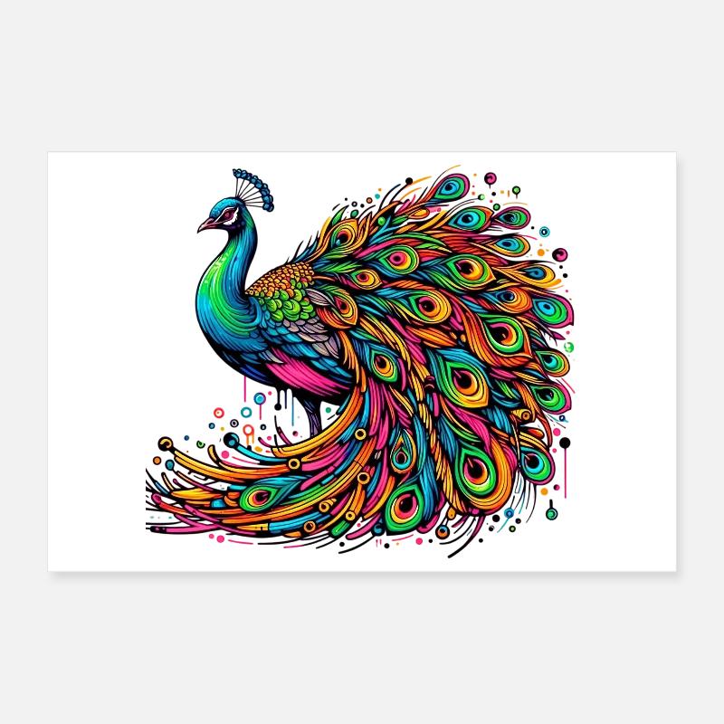Paon Poster 30 x 20 cm
