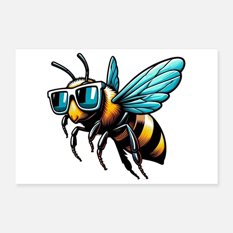 Abeille Poster 30 x 20 cm