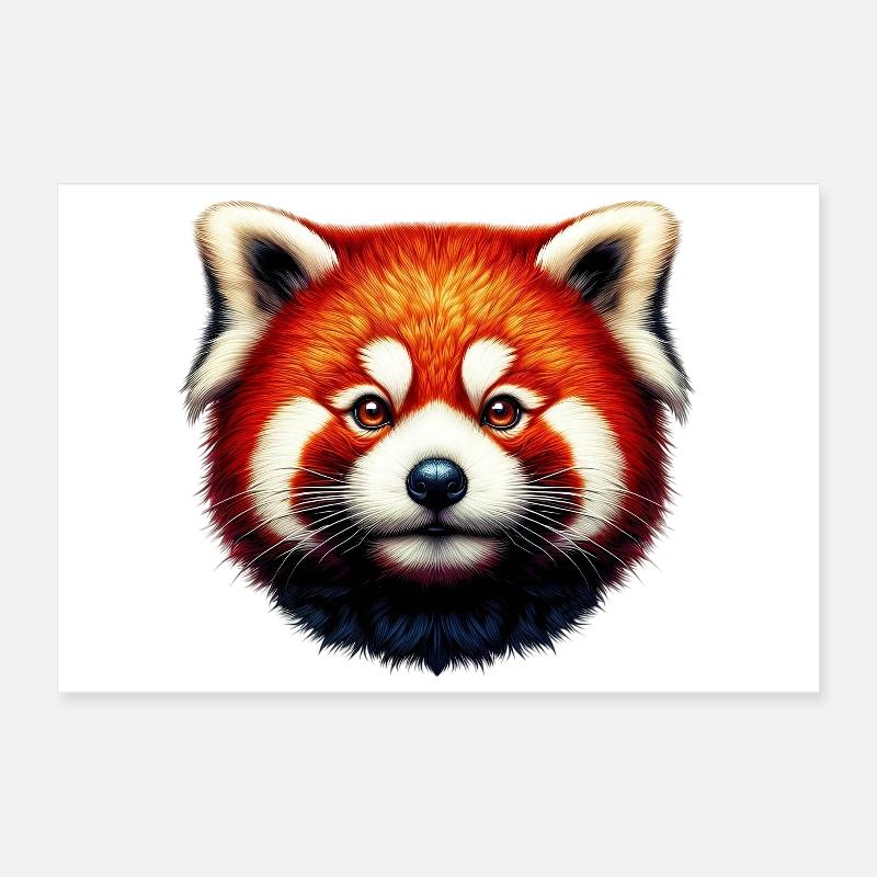 Petit panda Poster 30 x 20 cm