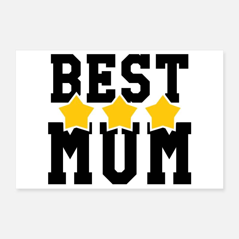 Beste Mama - Muttertag Poster 30x20 cm