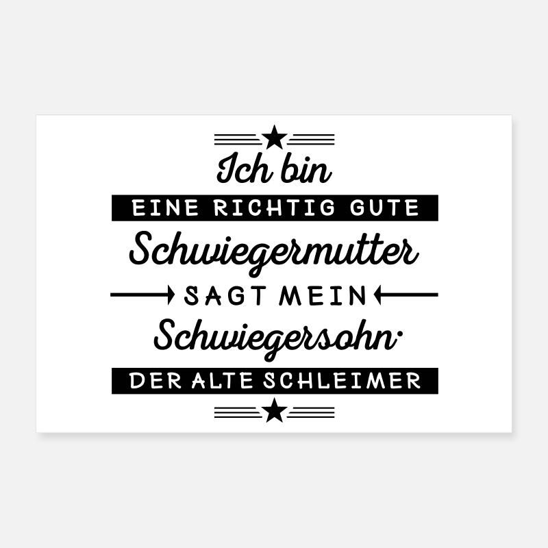 Je suis une bonne belle-mère Poster 30 x 20 cm