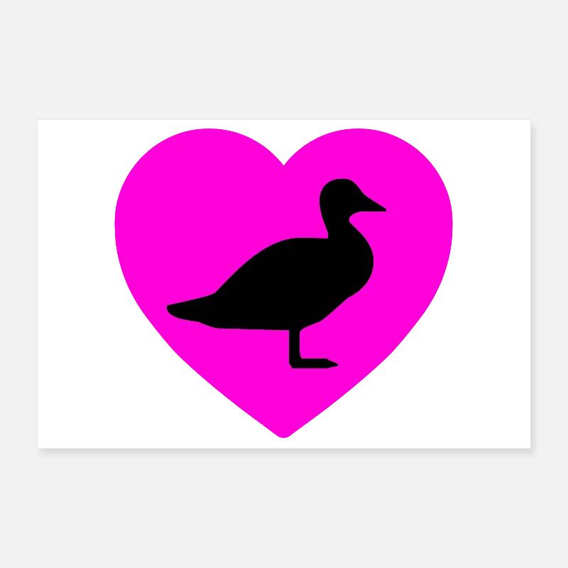 Ente Poster 30x20 cm