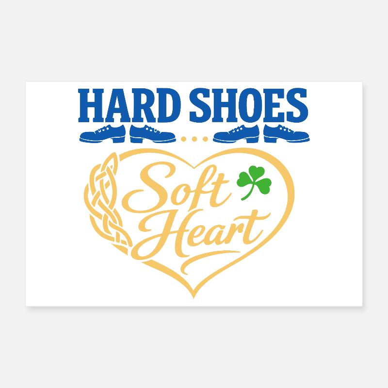 Irish Dance Step-dancing Celtic Fan Poster 12" x 8" (30x20 cm)