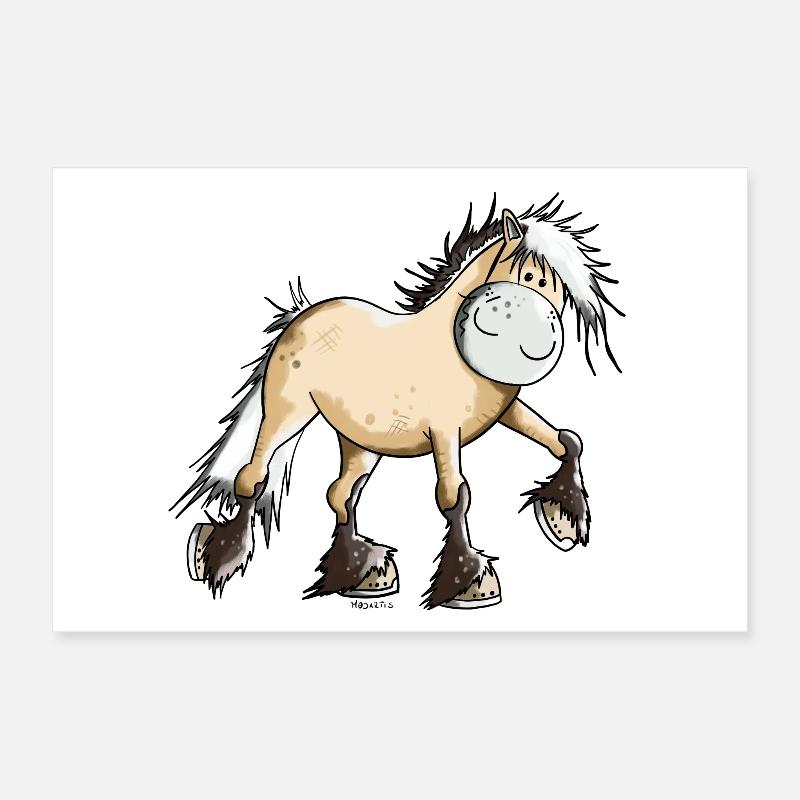 Nele der Norweger Poster 30x20 cm