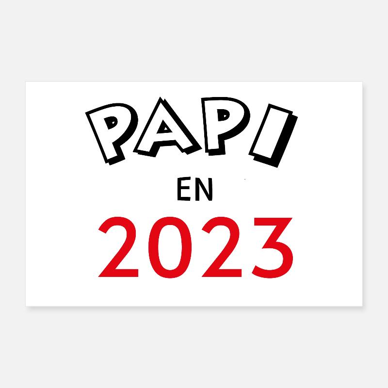 Papi en 2023 Poster 30 x 20 cm