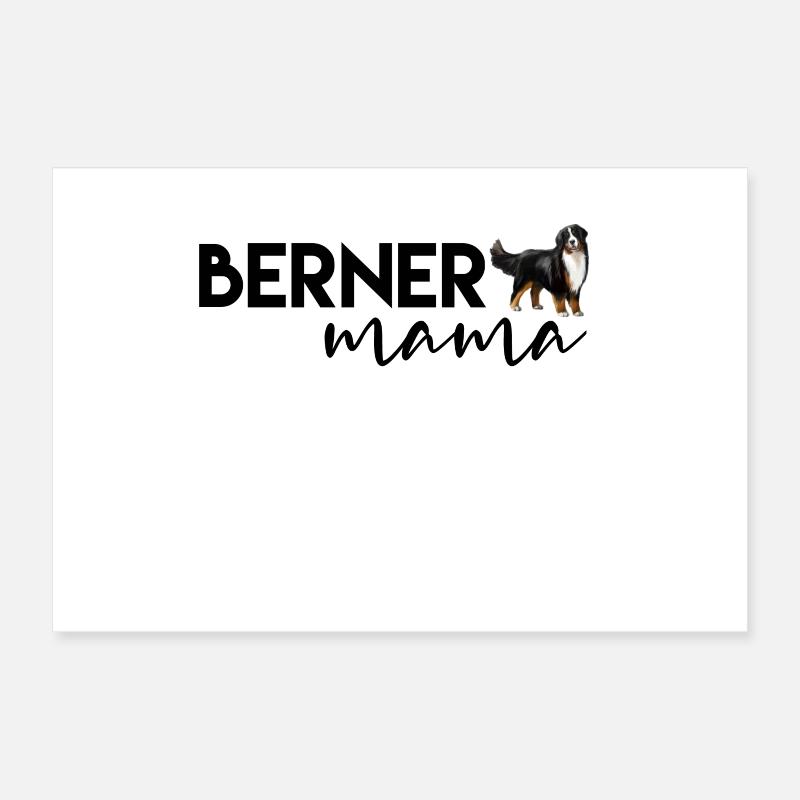 Bouvier bernois Poster 30 x 20 cm