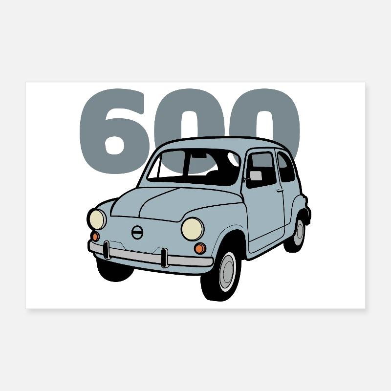 600 bleu v2 Poster 30 x 20 cm