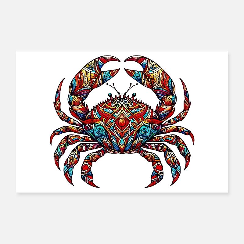 Crabe Poster 30 x 20 cm