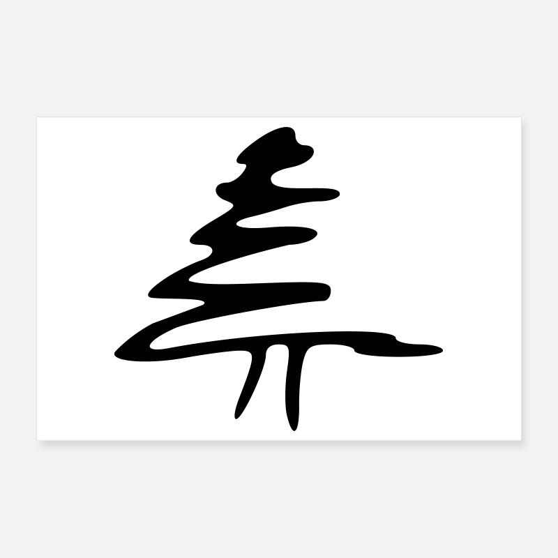 Arbre Poster 30 x 20 cm