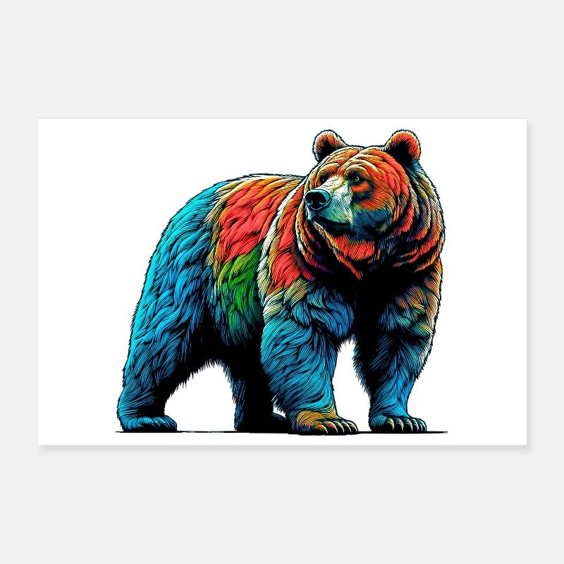Ours Poster 30 x 20 cm