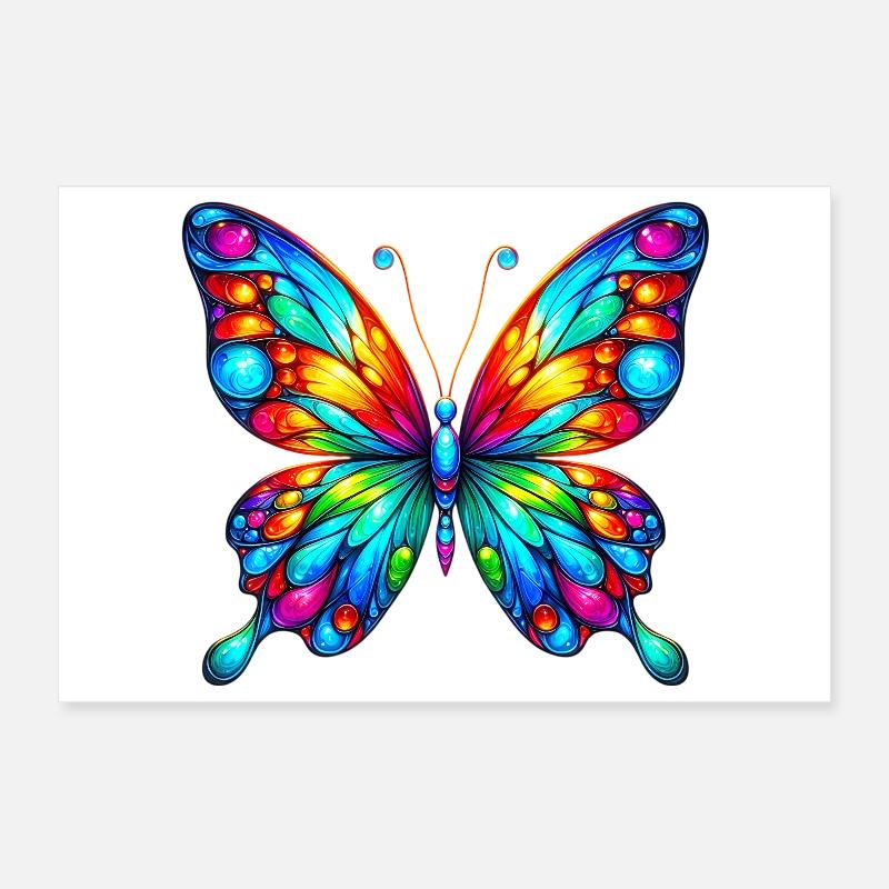 Schmetterling Poster 30x20 cm