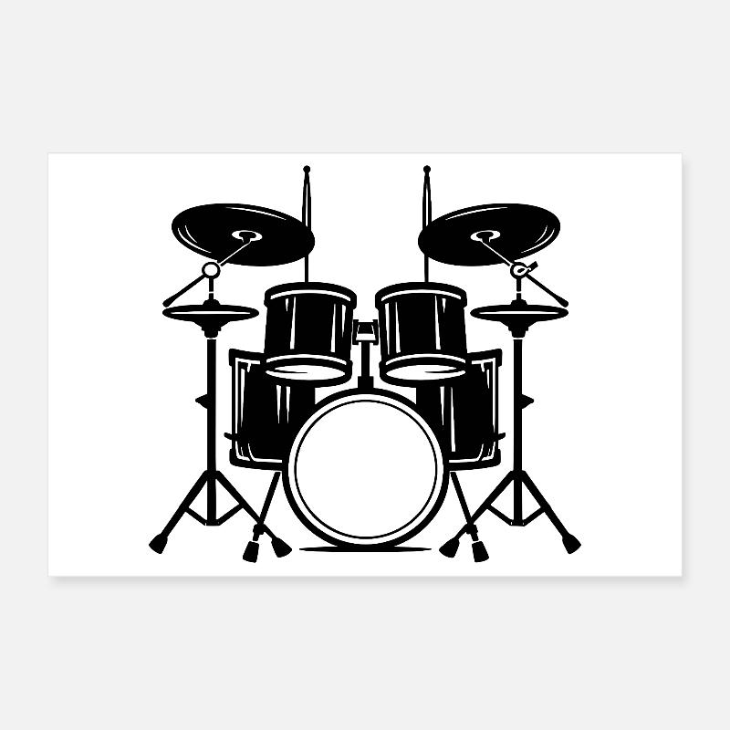 Percussion Poster 30 x 20 cm