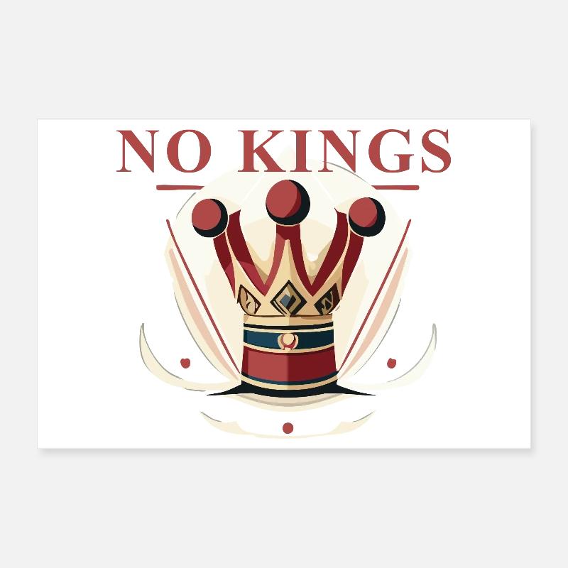 Die Krone eines Königreichs ohne Herrscher Poster 30x20 cm