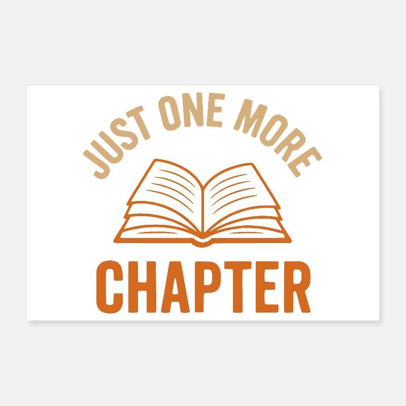 Illustration de livre avec un message inspirant Poster 30 x 20 cm