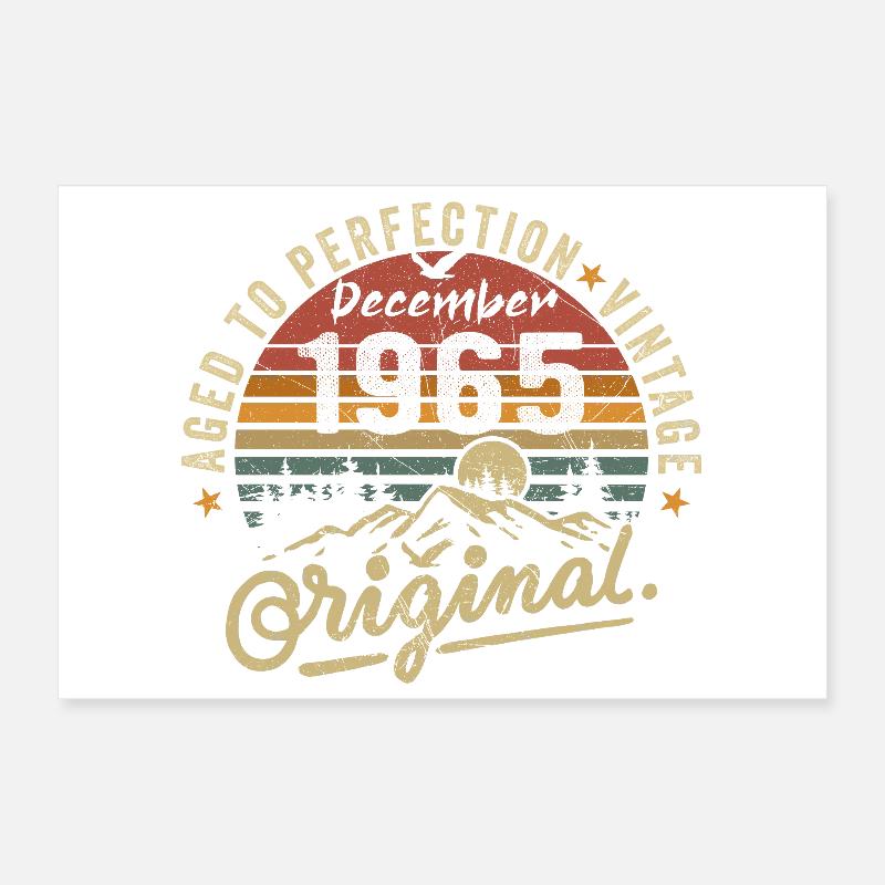 Les légendes ont été dévoilées en décembre 1965 Poster 30 x 20 cm