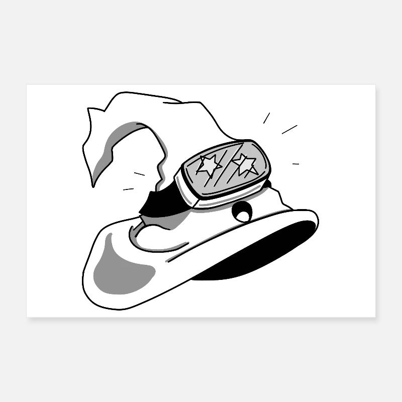 Future Hat Poster 30x20 cm