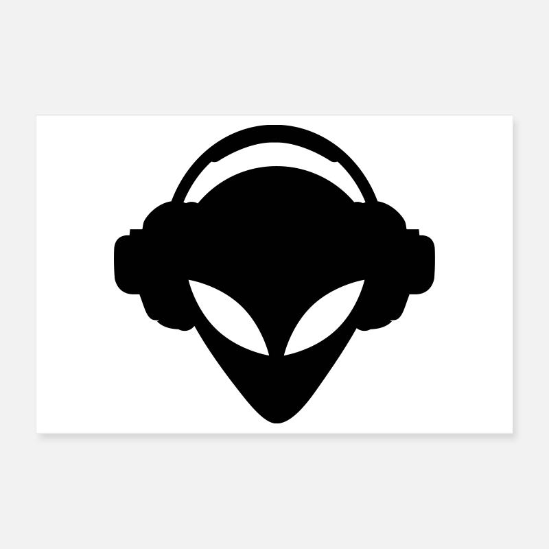 dj Poster 30 x 20 cm