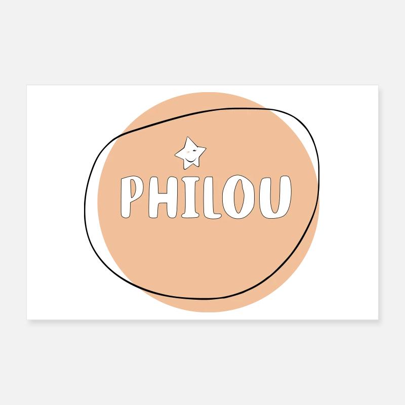 Philou Poster 30 x 20 cm