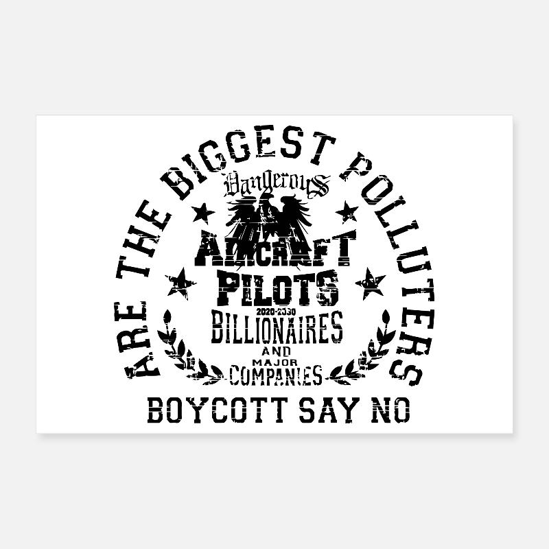 Bold and Unique, Black Poster 12" x 8" (30x20 cm)