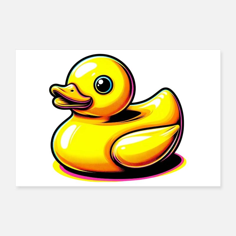 Caneton Canard Canard Poster 30 x 20 cm