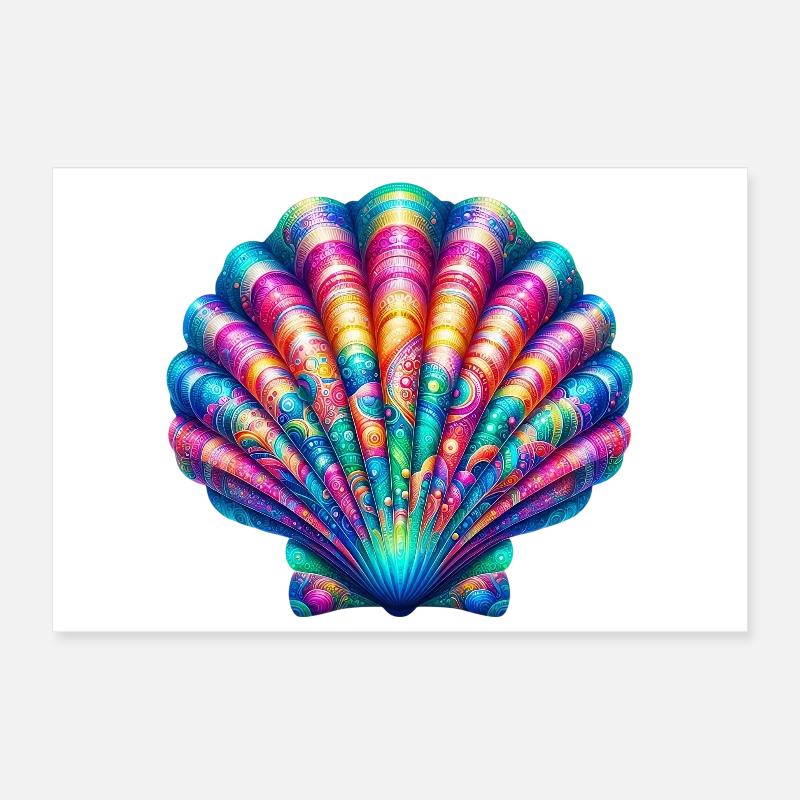 Coquille Saint-Jacques Poster 30 x 20 cm